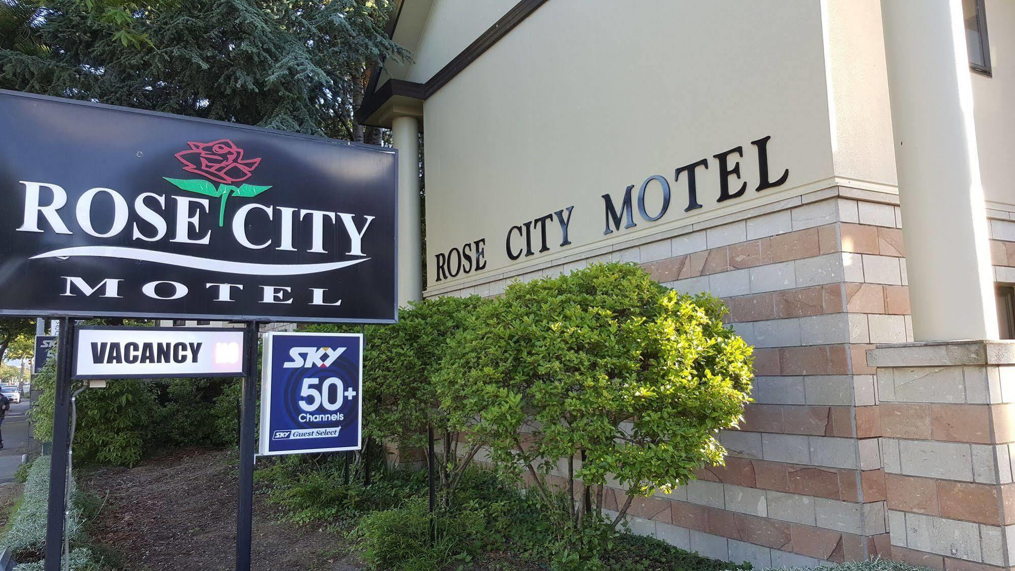 Rose City Motel Palmerston North Exterior foto